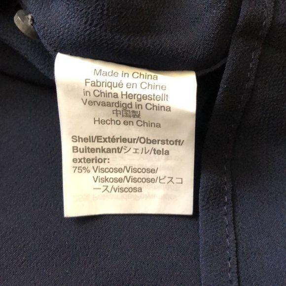 J. Crew Velvet Tank Top - Navy - 4 - Picture 8 of 10